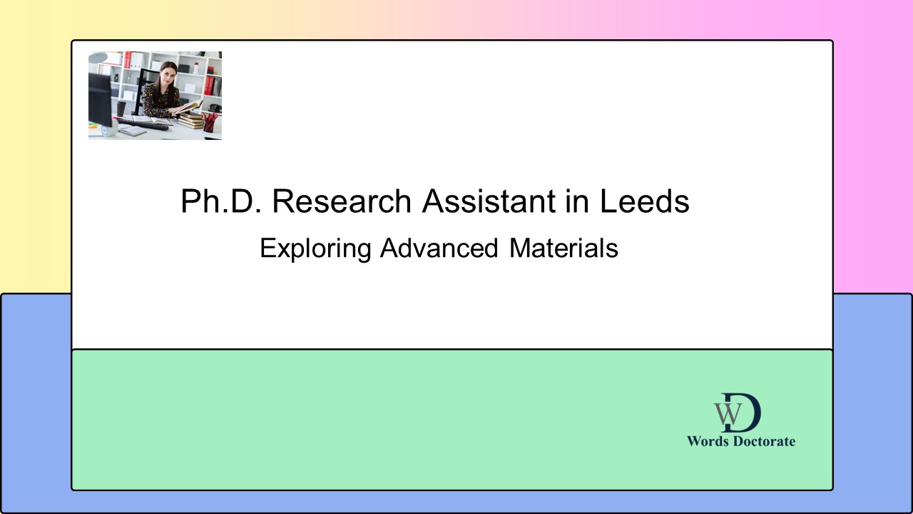 Ph.D. research assistant in Leeds (2)