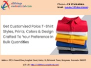 Polo Shirts With Company Logo