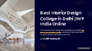 Best Interior Design College in Delhi