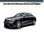 Car Service Between Rome and Naples
