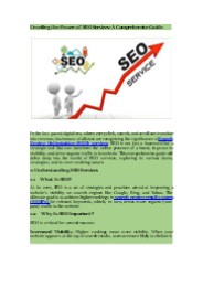 SEO Mastery: Attract Visitors, Drive Results