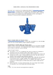 Double Orifice Air Release Valve Manufacturer in India
