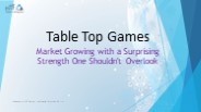 Table Top Games market