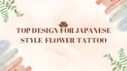Top Design For Japanese Style Flower Tattoo