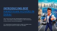 Navigating Relocations: A Guide to Handyman Movers in Dubai