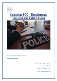 Canadian PCC – Requirements, Timeline and Validity Guide