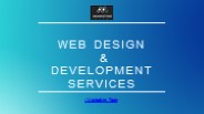 Web Design And Development Services