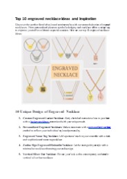 Top 10 engraved necklace ideas and inspiration (1)