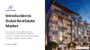 Dubai Real Estate Market