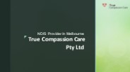 Registered NDIS provider