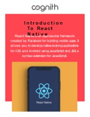 Mastering React Native: A Guide to React Native Developer