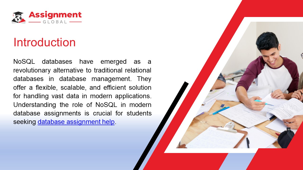 What is the role of NoSQL in modern database assignments?