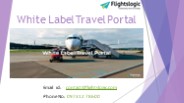 White Label Travel Portal
