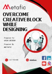 Metafic Designing Guide to Overcome Creative Block