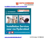 Installation Services near me Hyderabad