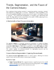 Trends, Segmentation, and the Future of the Camera Industry