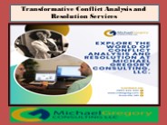 Transformative Conflict Analysis and Resolution Services