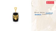 Diamond Pendant: Senco Gold's Stunning Collection