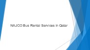 Bus Rental Service In Qatar