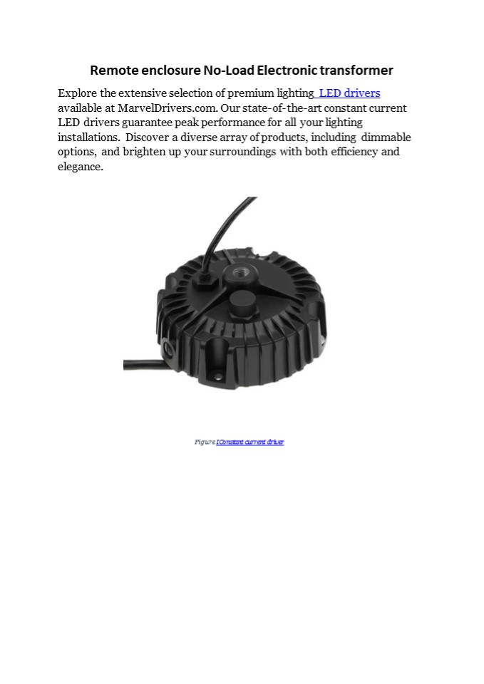 Remote-enclosure-No-Load-Electronic-transformer