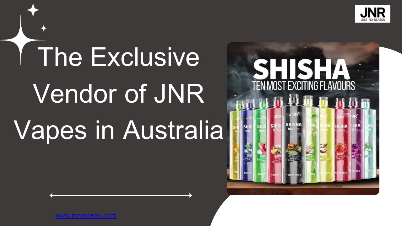 The Exclusive Vendors of JNR Vapes in Australia