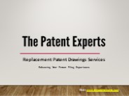 Replacement Patent Drawings Services - The Patent Experts