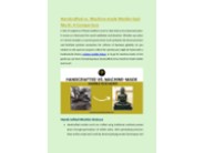 Handcrafted vs. Machine-made Marble God Murti: A Comparison