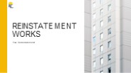 Reinstatement Works | F&L Reinstatement