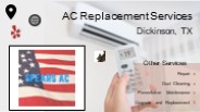 AC Replacement Services Dickinson, TX