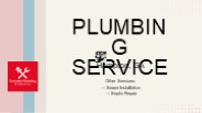 Plumbing Service Hampton, GA