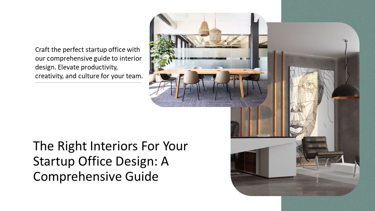 The Right Interiors For Your Startup Office Design: A Comprehensive ...