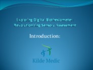 Exploring Digital Biothesiometer: Revolutionizing Sensory Assessment (1)