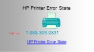 HP Printer Error State