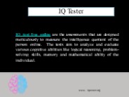 Best free IQ test - IQ Tester