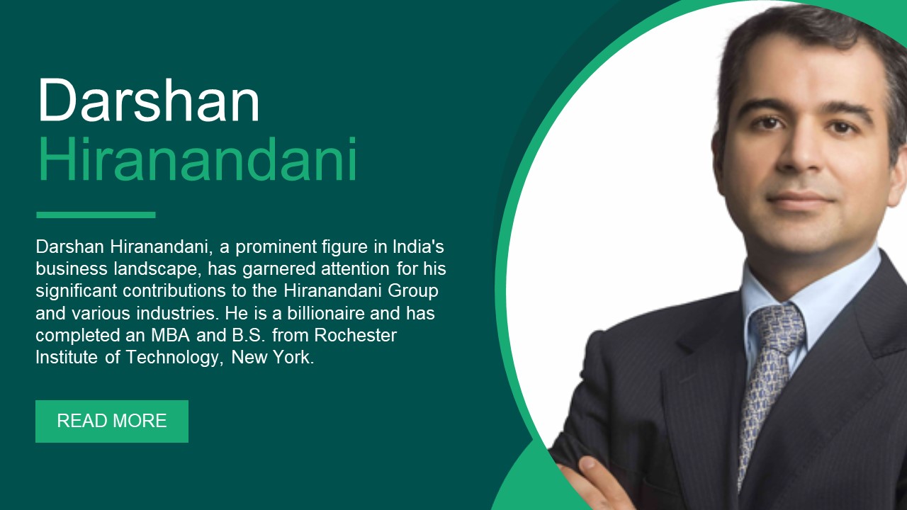 Meet Darshan Hiranandani - CEO & A Future Leader