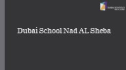 ELEMENTARY SCHOOL IN DUBAI