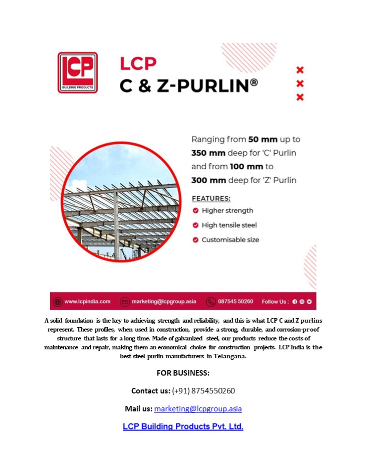 Purlin Manufacturer in Telangana
