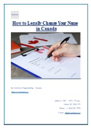 How to Legally Change Your Name in Canada