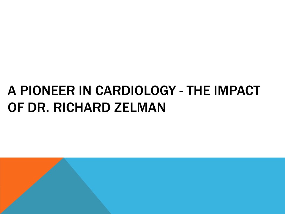 Dr. Richard Zelman (1)