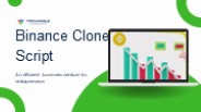 Binance Clone Script instant business venture for entrepreneurs