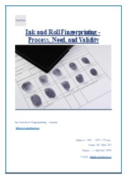 Ink and Roll Fingerprinting - Process, Need, and Validity