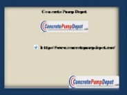 CIFA Concrete Pumps,concretepumpdepot.com