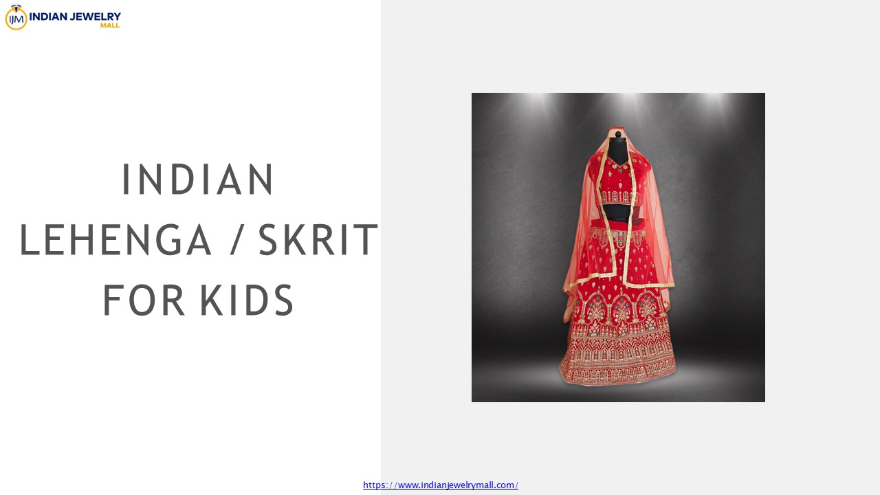 Little Stars Shine: Bollywood-Inspired Indian Lehenga/Skirt for Kids