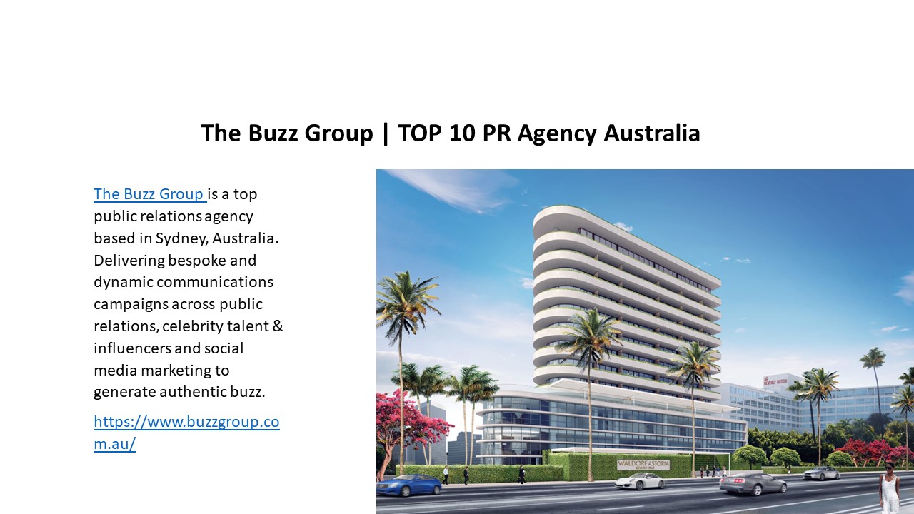 The Buzz Group is a top public relations agency based in Sydney ...