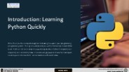 learn python quickly