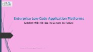 Enterprise Low-Code Application Platforms