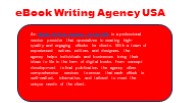 eBook Writing Agency USA