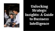 Best Business Intelligence Service Providers