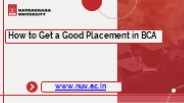 How to Get a Good Placement in BCA (1)