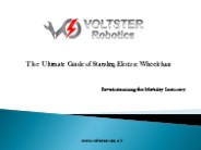 The Ultimate Guide of Standing Electric Wheelchair